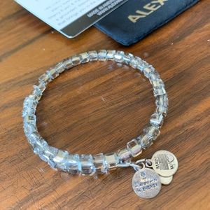 Alex and Ani Iridescent Beaded Bangle